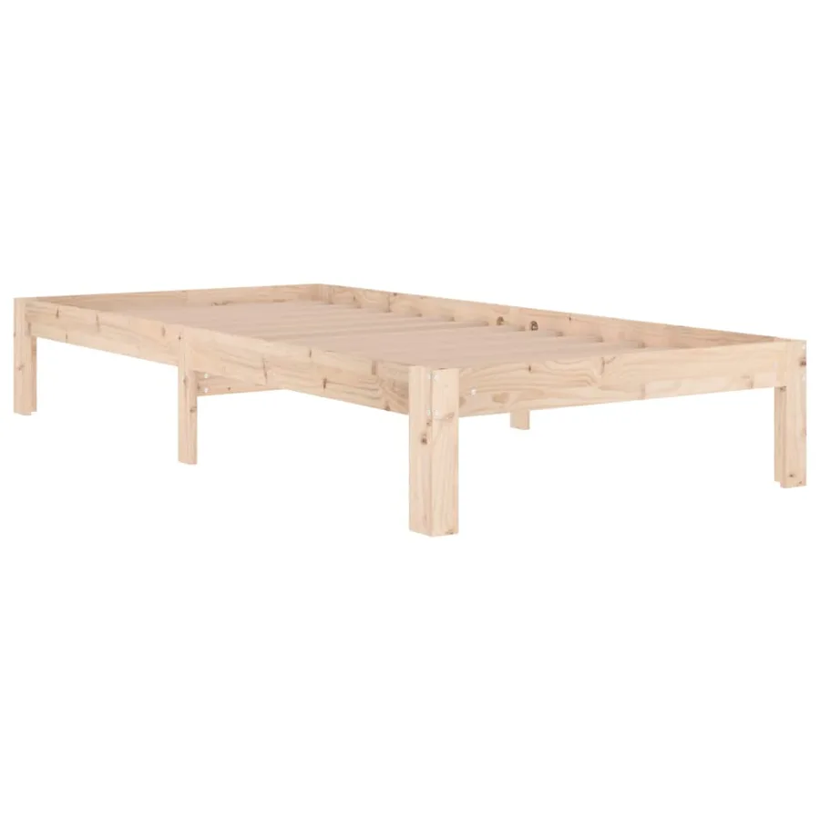 Cadre de lit sans matelas 90x190 cm - 3