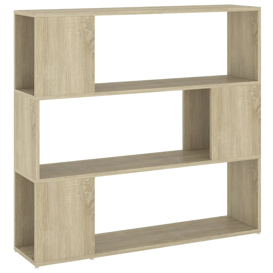 Bibliothèque/Séparateur de pièce Chêne sonoma 100x24x94 cm - 2