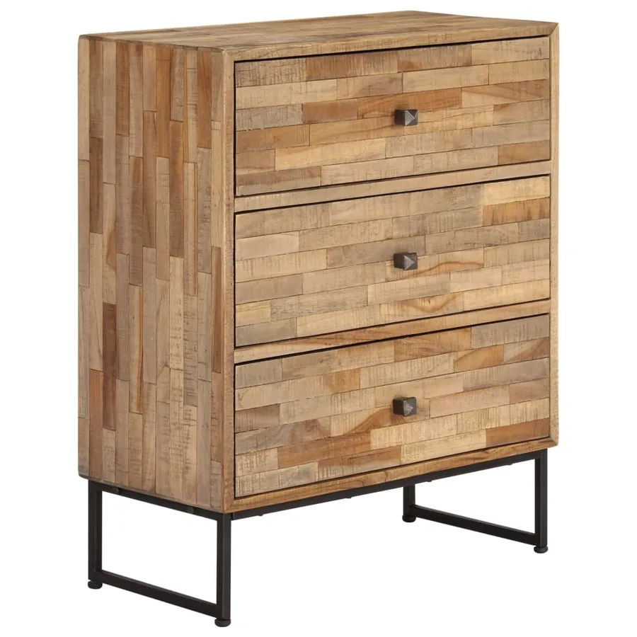 Buffet Bois de teck recyclé 60x30x75 cm - 10