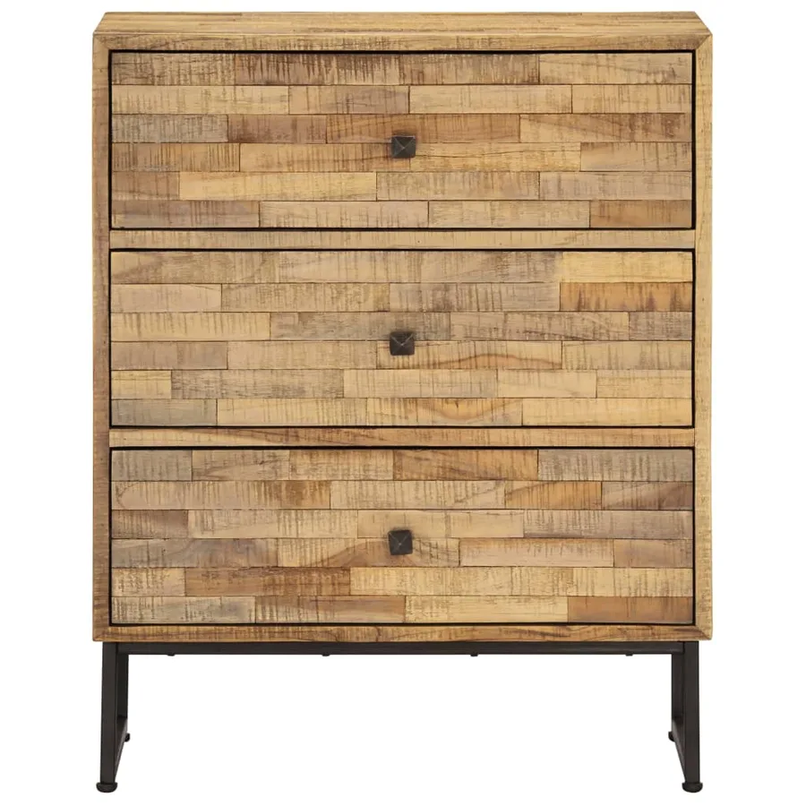 Buffet Bois de teck recyclé 60x30x75 cm - 2