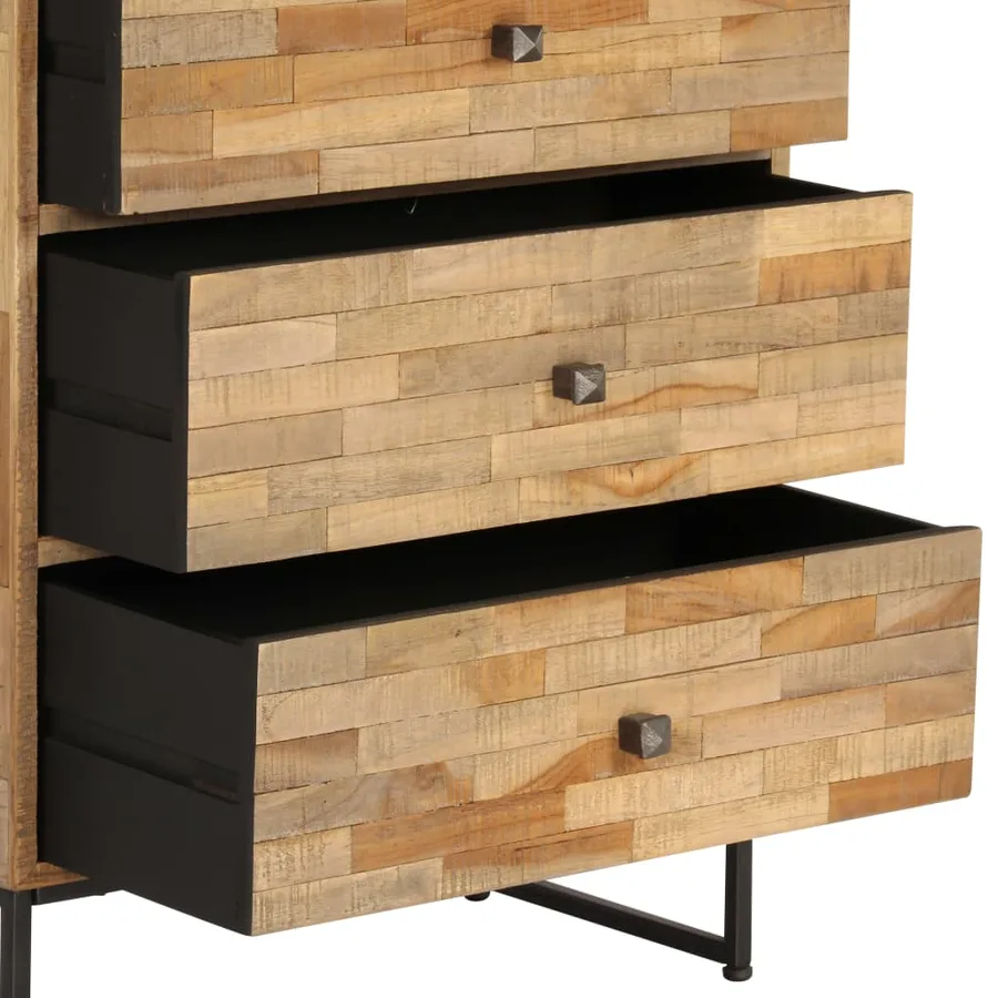 Buffet Bois de teck recyclé 60x30x75 cm - 5