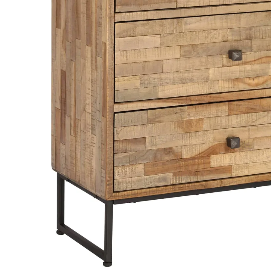 Buffet Bois de teck recyclé 60x30x75 cm - 8