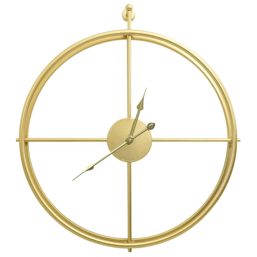 Horloge murale Doré 52 cm Fer - 2