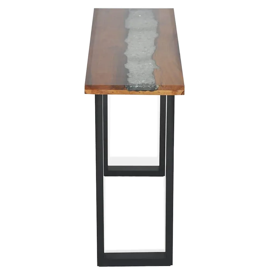 Table console Teck 100 x 35 x 75 cm - 10