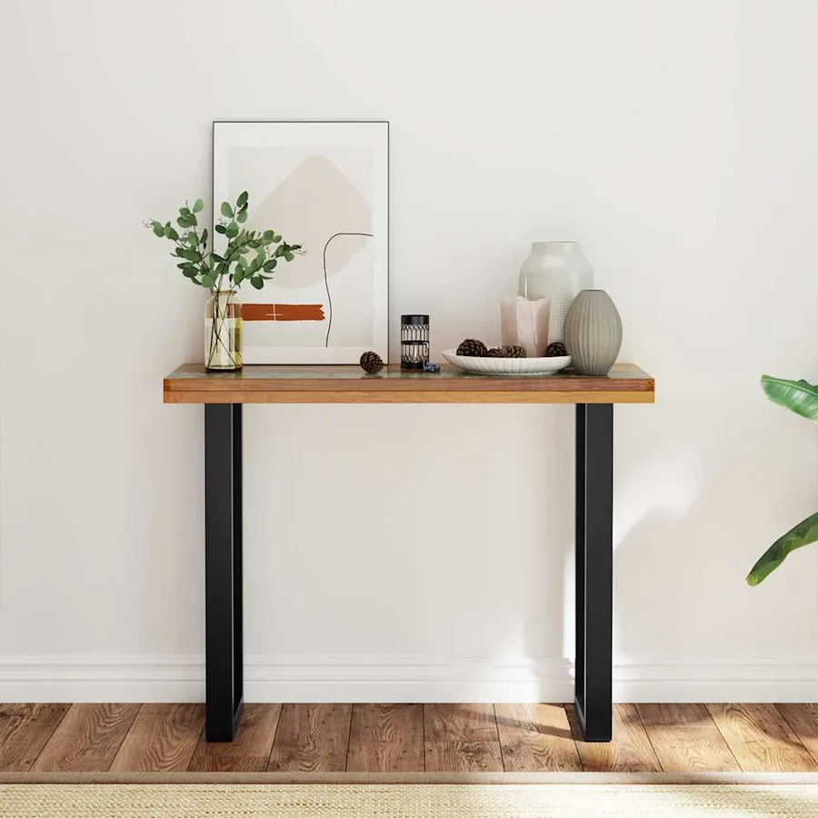 Table console Teck 100 x 35 x 75 cm - 3