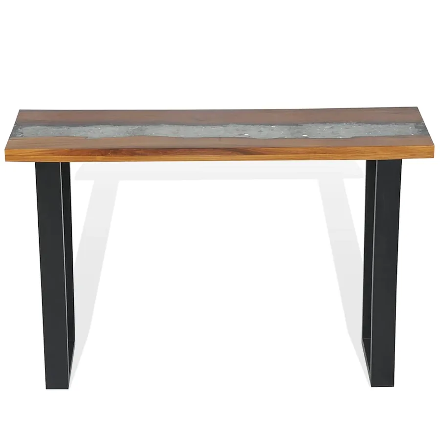 Table console Teck 100 x 35 x 75 cm - 5