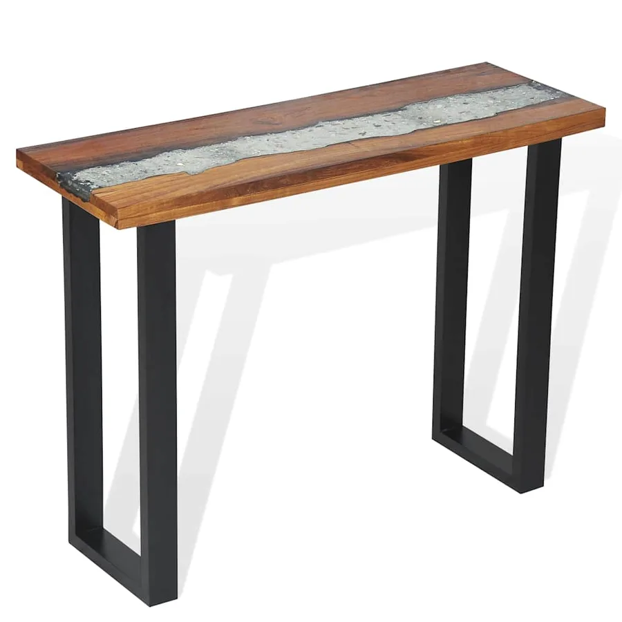 Table console Teck 100 x 35 x 75 cm - 6