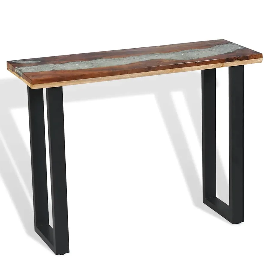 Table console Teck 100 x 35 x 75 cm - 7