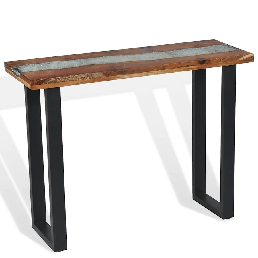 Table console Teck 100 x 35 x 75 cm - 9