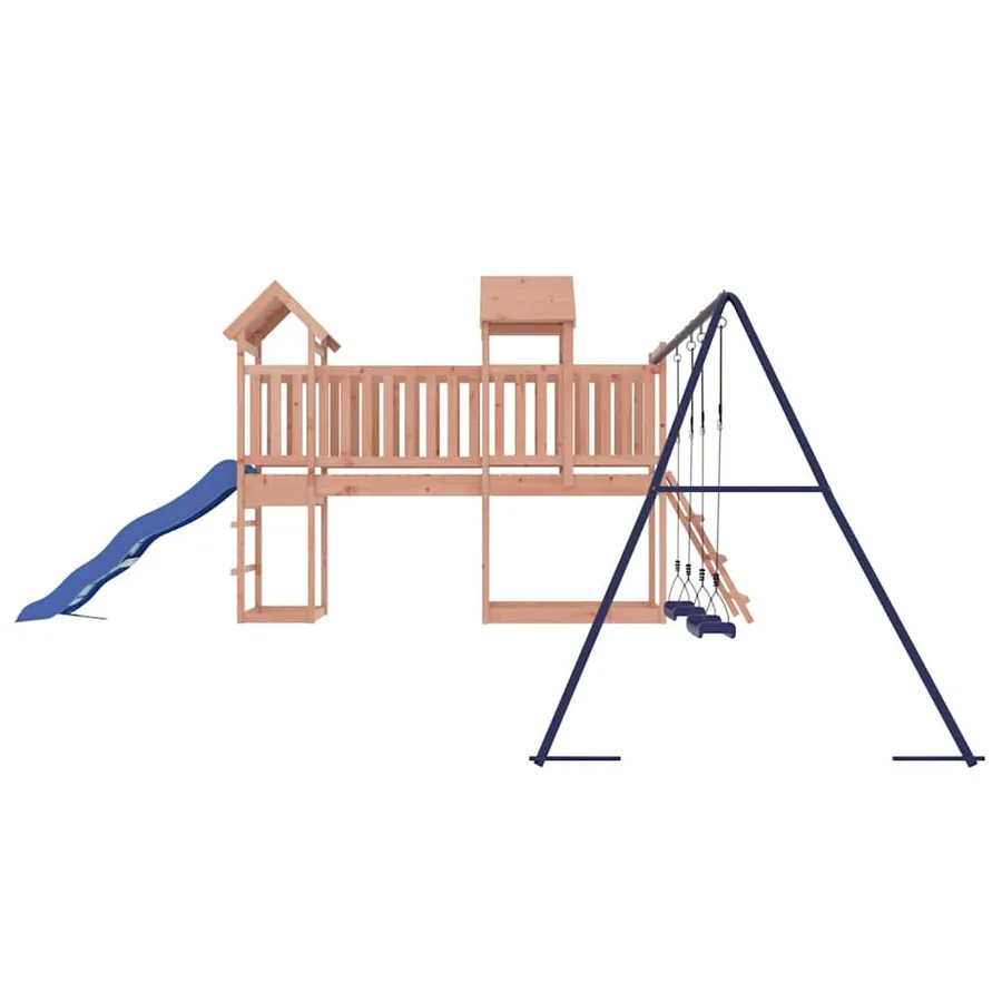 Aire de jeux d'extérieur bois massif de douglas - 6