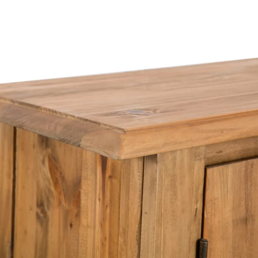 Ensemble de salle de bains 5 pcs Pinède solide - 16