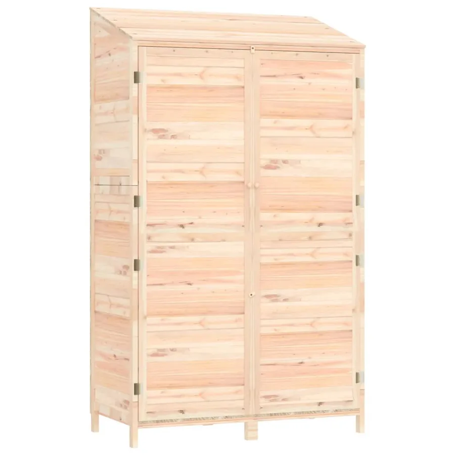Remise de jardin 102x52x174,5 cm Bois de sapin solide - 2