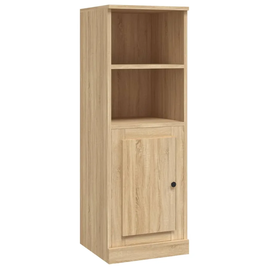 Buffet haut chêne sonoma 36x35,5x103,5 cm bois d'ingénierie - 2