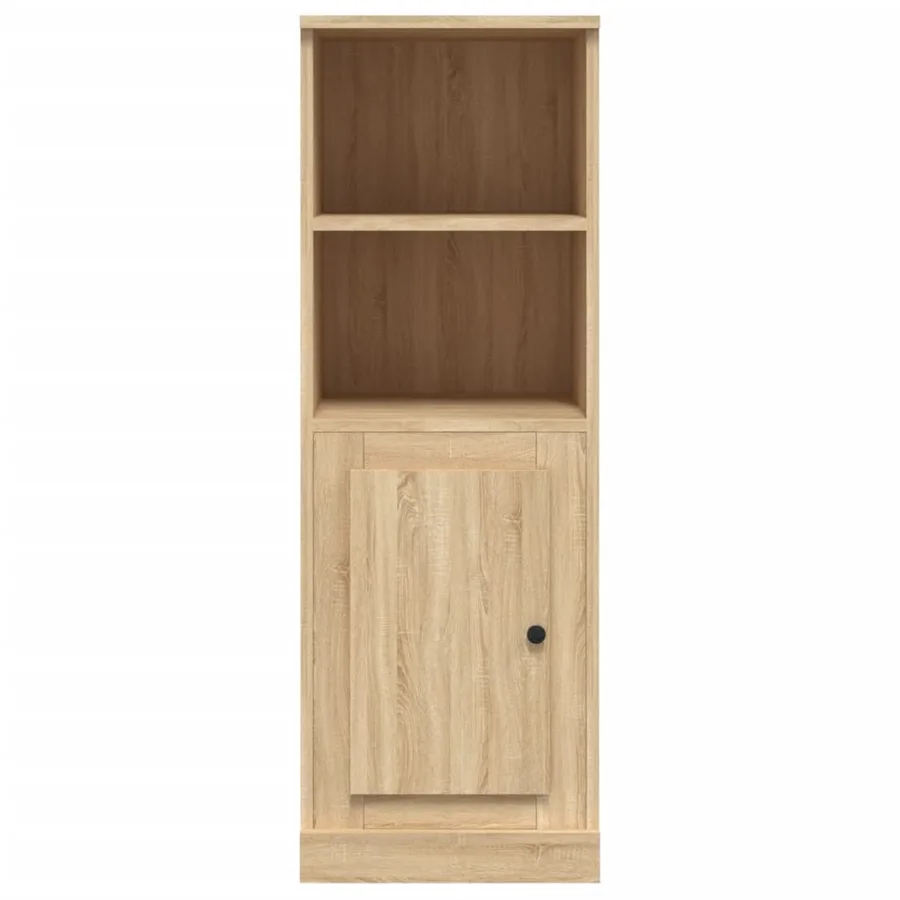 Buffet haut chêne sonoma 36x35,5x103,5 cm bois d'ingénierie - 6