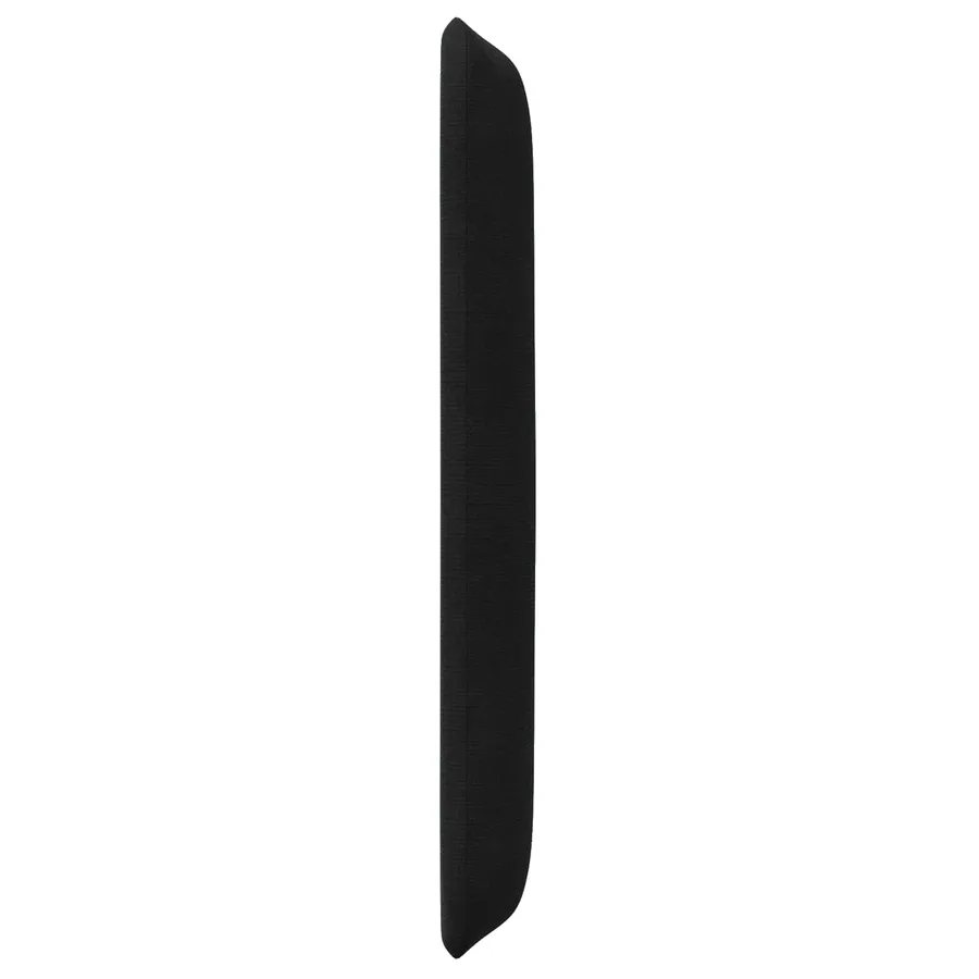 Oreille de tête de lit Noir 40,5 x 40,5 x 4 cm Velours - 6