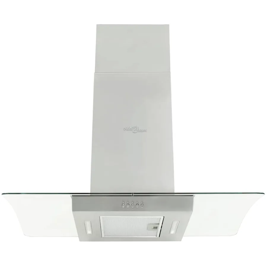 Hotte îlot 90 cm Acier inoxydable 756 m³/h LED - 4