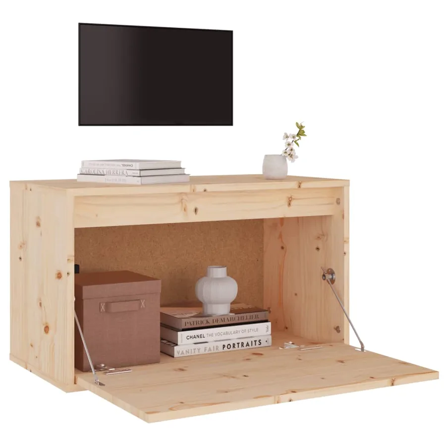 Armoire murale 60x30x35 cm Bois de pin massif - 4