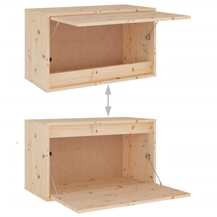Armoire murale 60x30x35 cm Bois de pin massif - 8