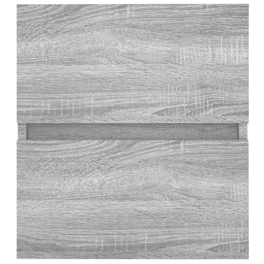 Armoire d'évier Sonoma gris 41x38,5x45 cm Bois d'ingénierie - 5