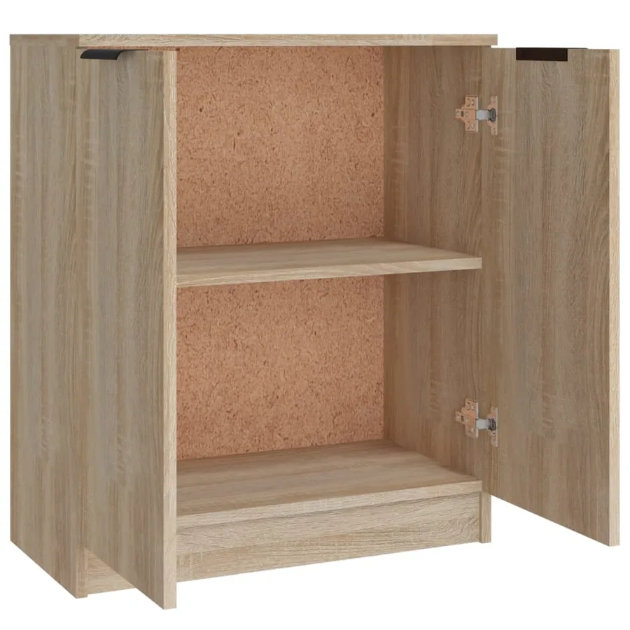 Buffets 3 pcs Chêne sonoma Bois d'ingénierie - 8