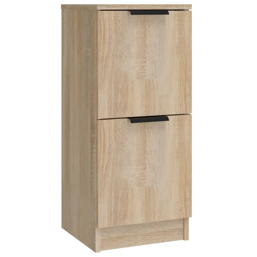 Buffets 3 pcs Chêne sonoma Bois d'ingénierie - 9