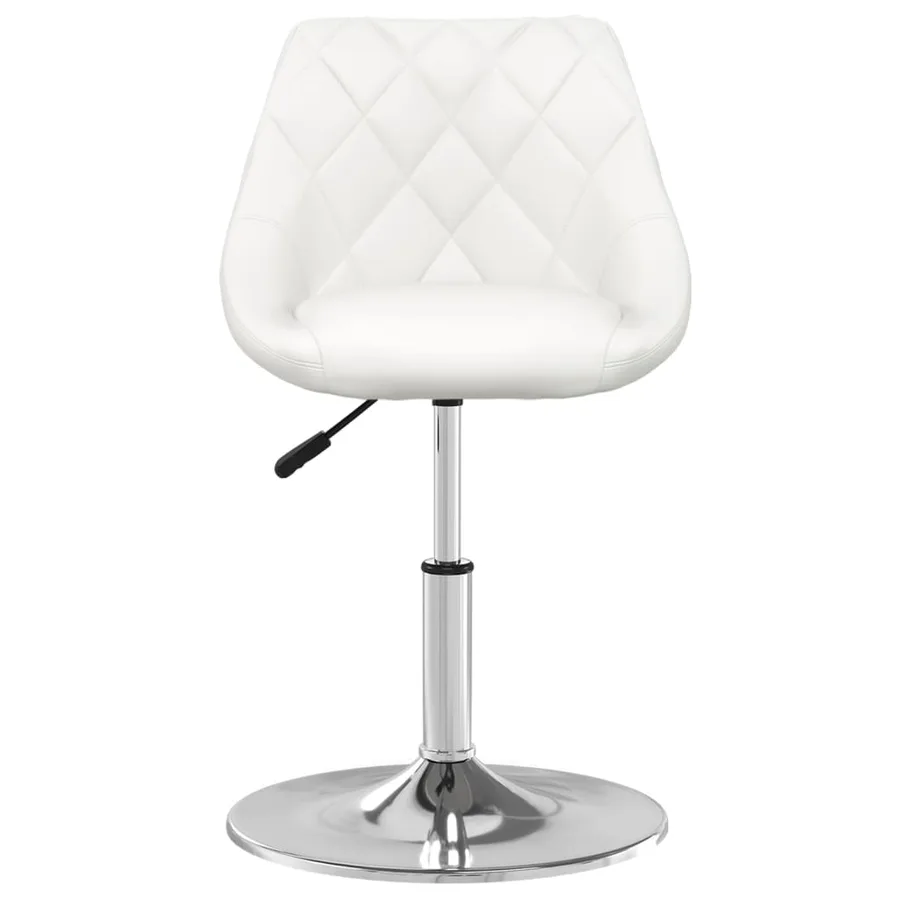 Tabouret de bar Blanc Similicuir - 2