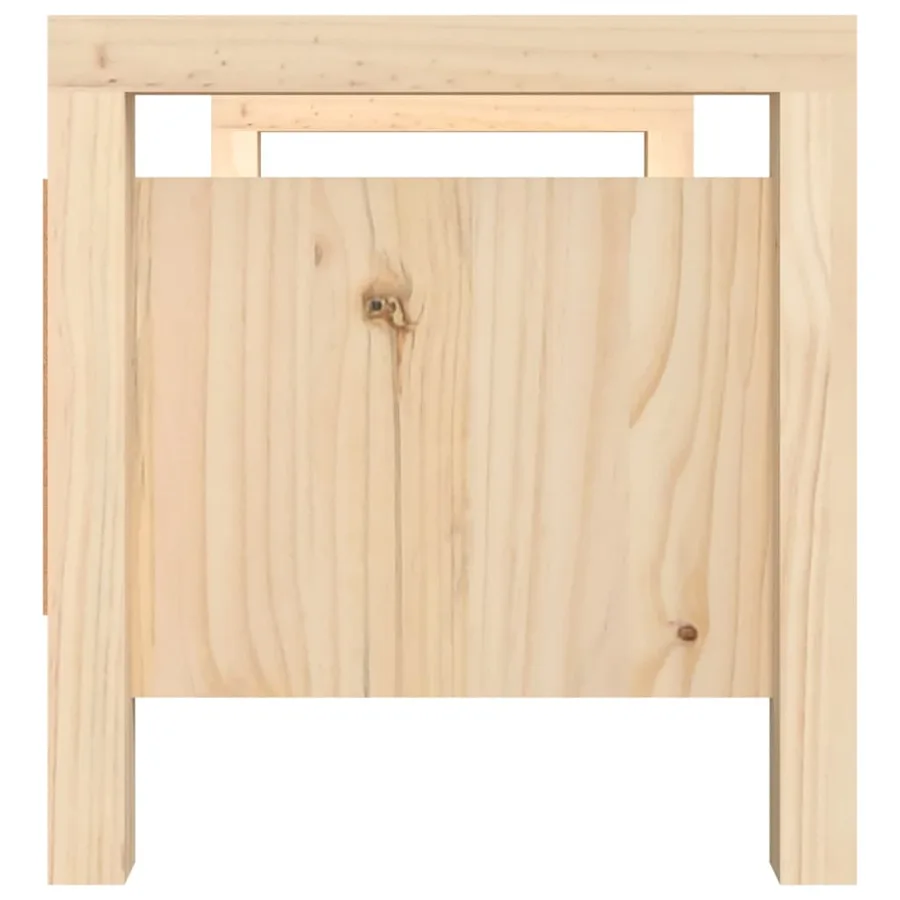 Banc d'entrée 80x40x43 cm Bois de pin massif - 5