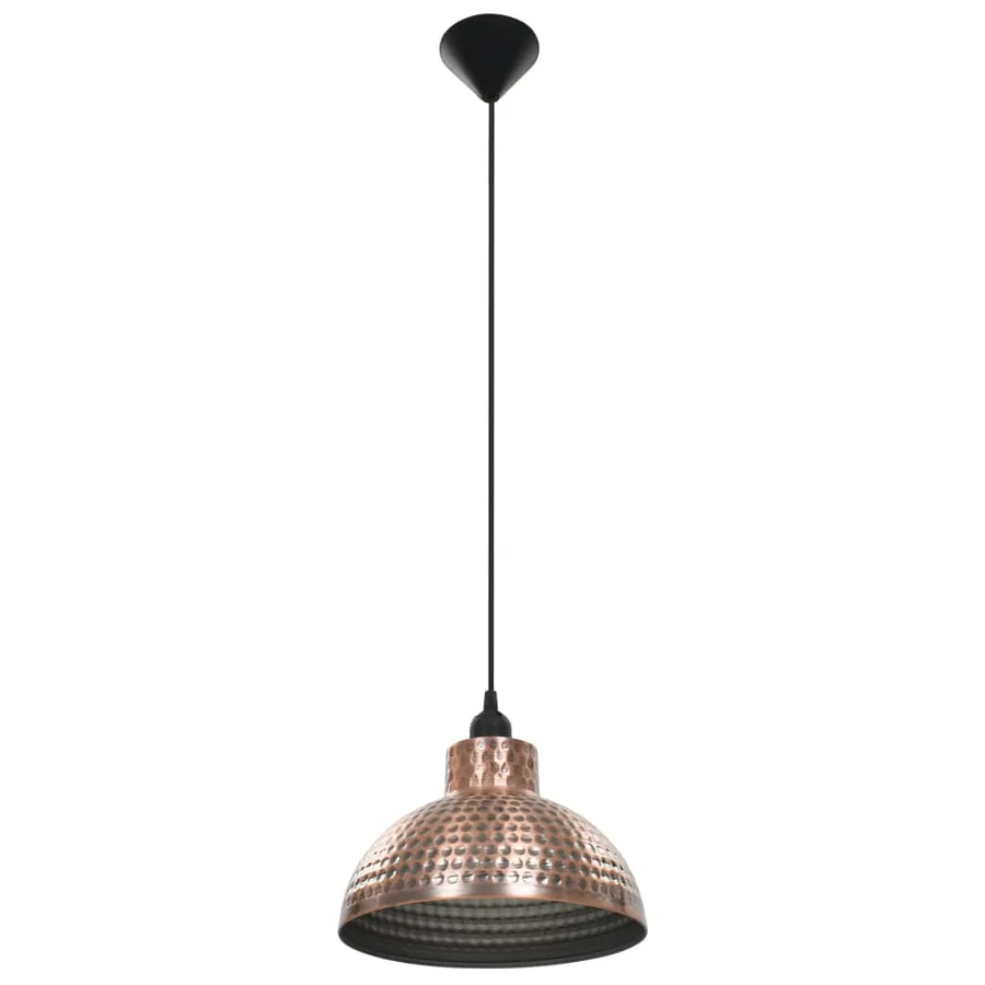 Plafonnier 2 pcs Semi-sphérique Couleur cuivre - 4