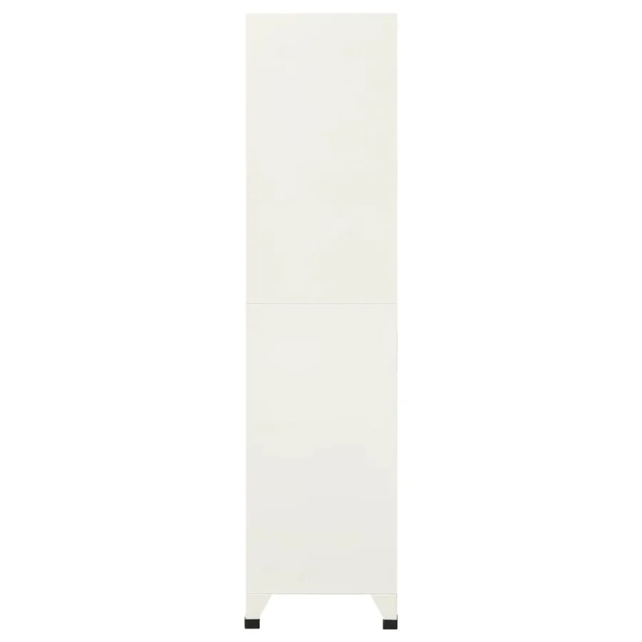 Armoire à casiers Gris et bleu 90x45x180 cm Acier - 3