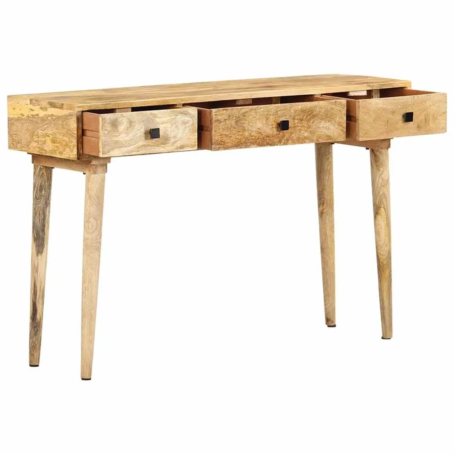 Table console 115x35x76 cm Bois de manguier massif - 2