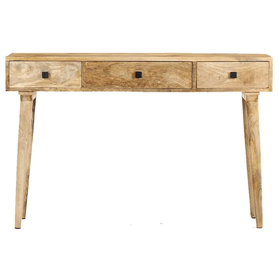 Table console 115x35x76 cm Bois de manguier massif - 3