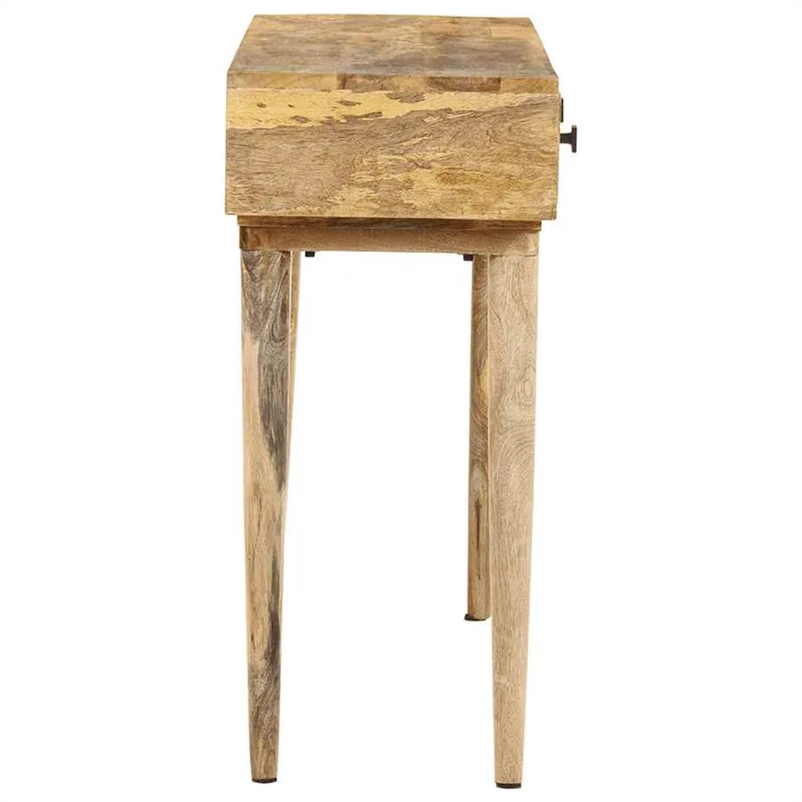 Table console 115x35x76 cm Bois de manguier massif - 4