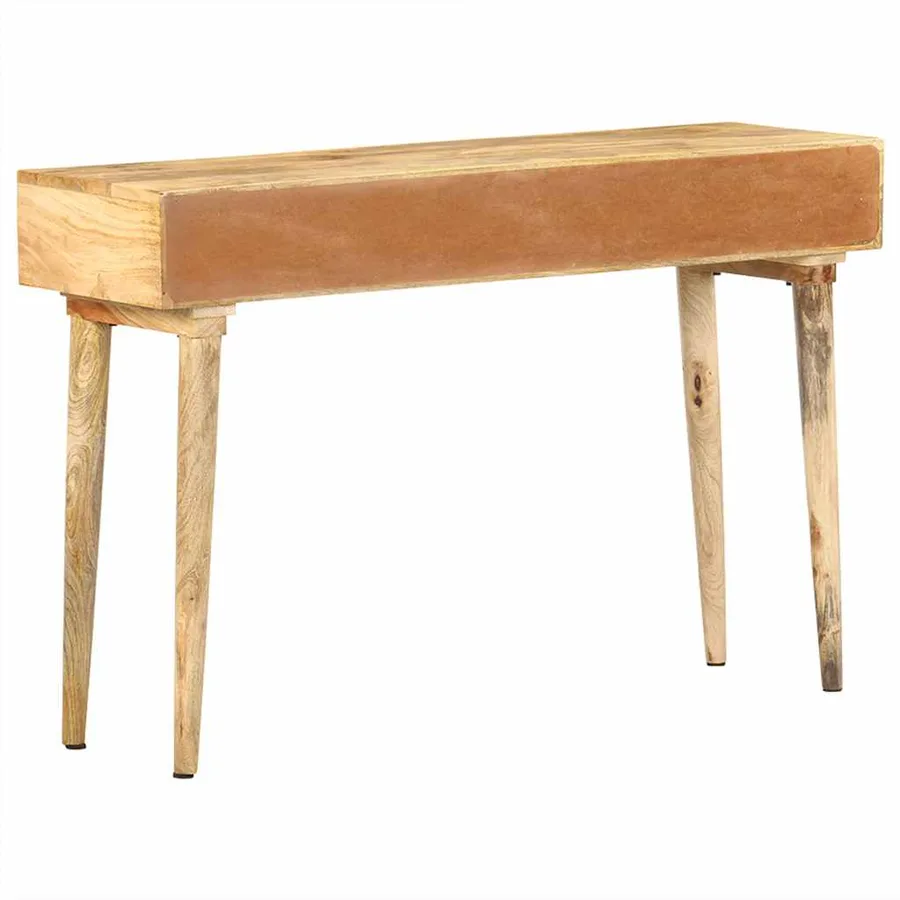 Table console 115x35x76 cm Bois de manguier massif - 5