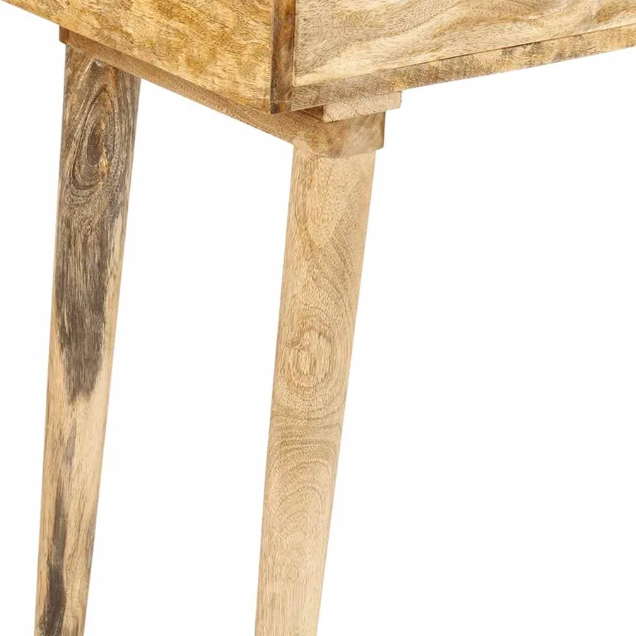 Table console 115x35x76 cm Bois de manguier massif - 7