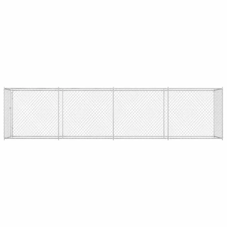 Chenil d'extérieur pour chiens 760x192x185 cm - 2