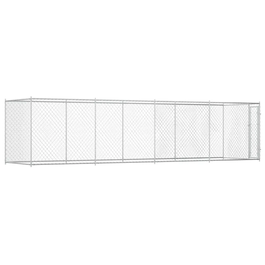 Chenil d'extérieur pour chiens 760x192x185 cm - 4