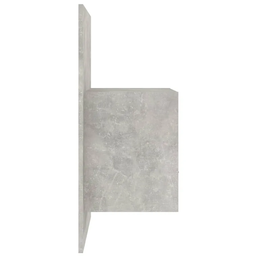 Tables de chevet murales 2 pcs Gris béton - 7