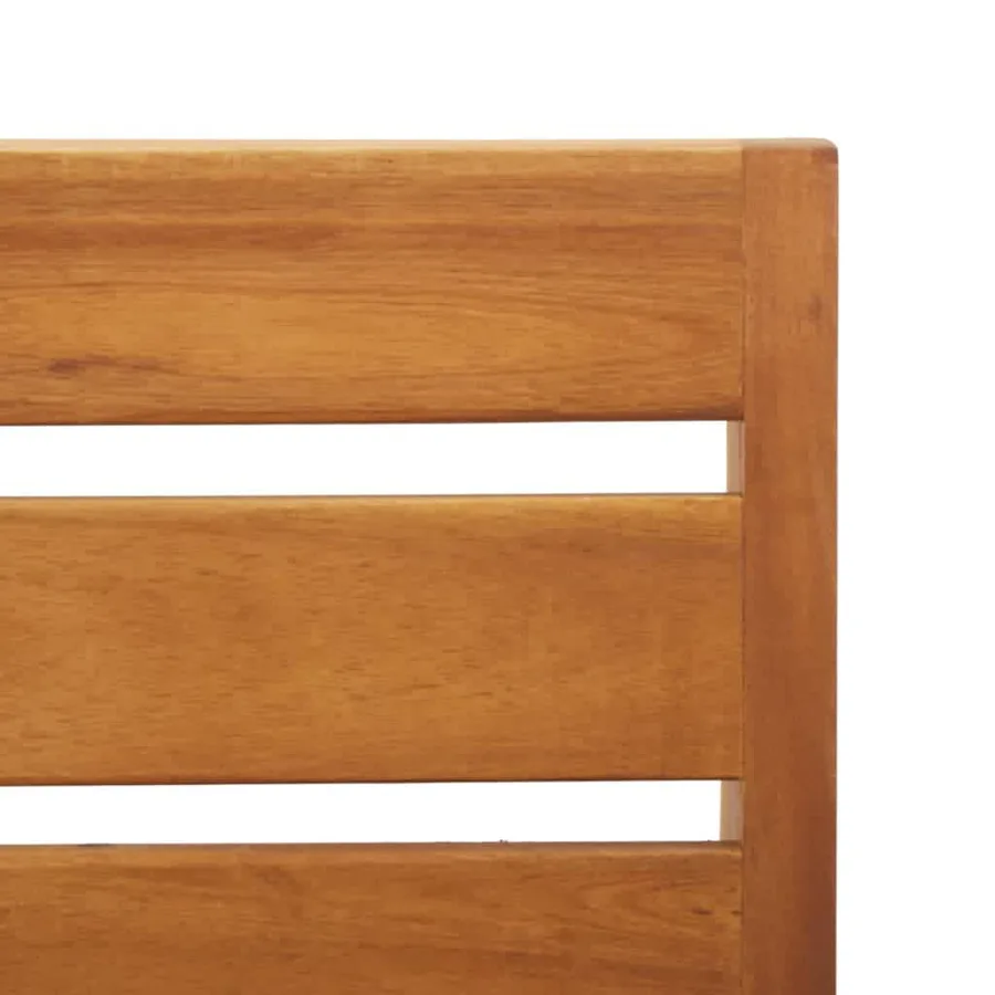Salon de jardin 2 pcs avec coussins Bois d'acacia solide - 6