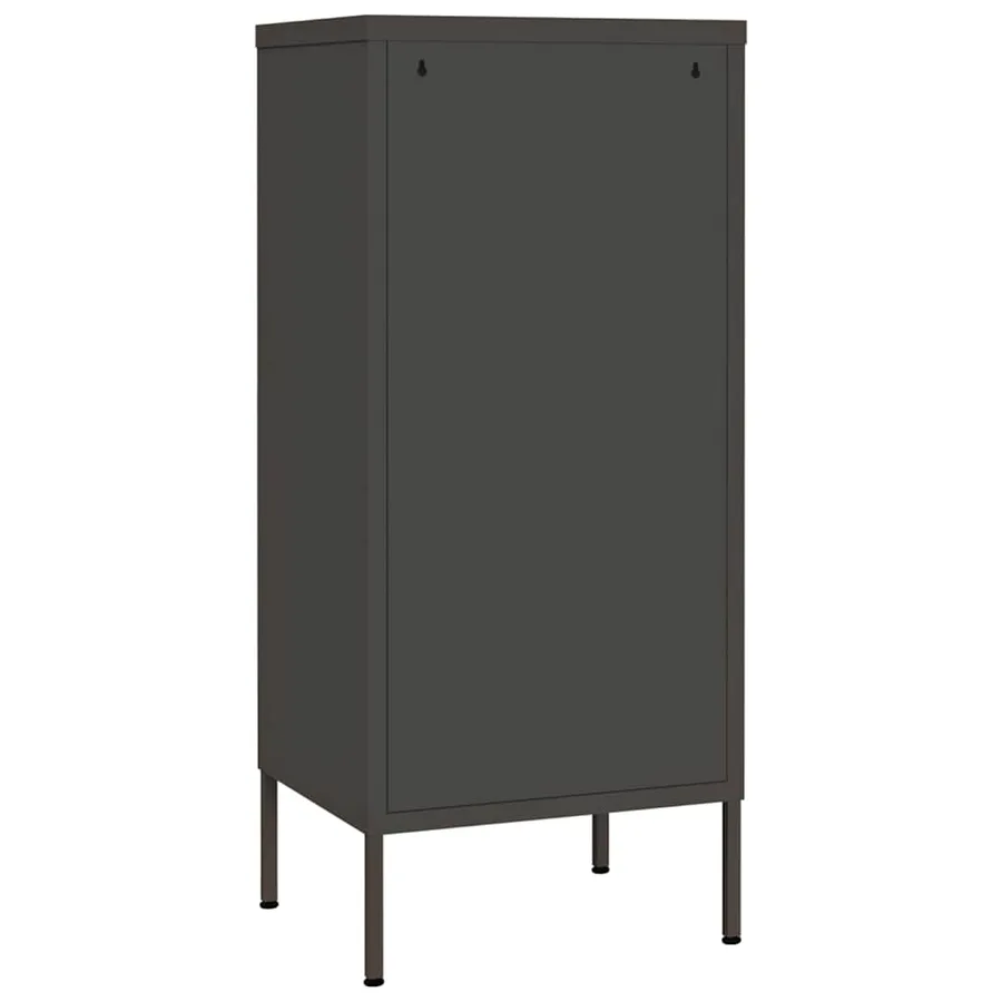 Armoire de rangement Anthracite 42,5x35x101,5 cm Acier - 5