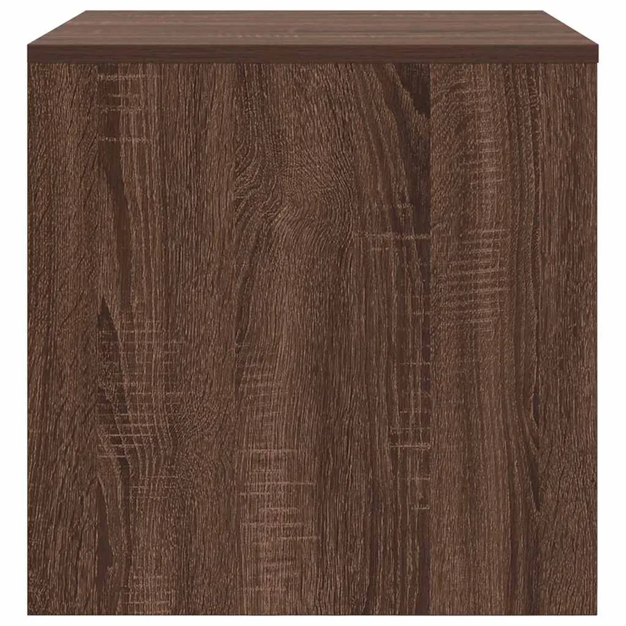 Tables gigognes 3 pcs Chêne marron Bois d'ingénierie - 8