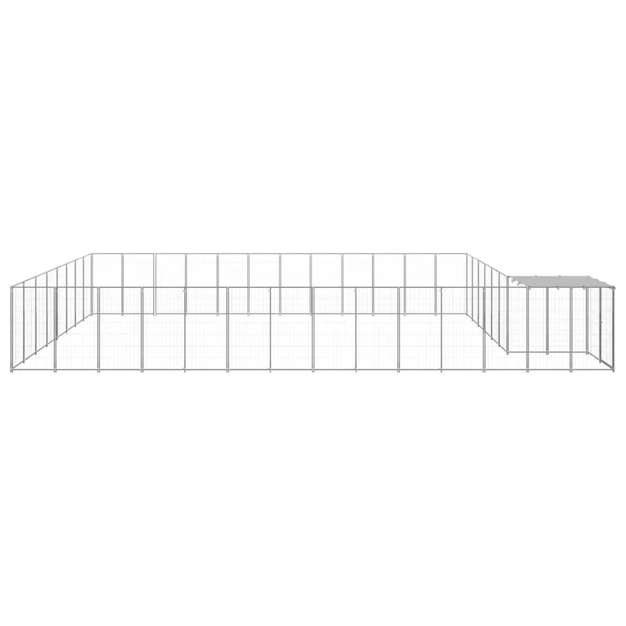 Chenil Argenté 30,25 m² Acier - 3