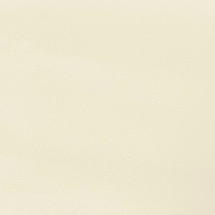 Cadre de lit sans matelas crème 140x190 cm similicuir - 11