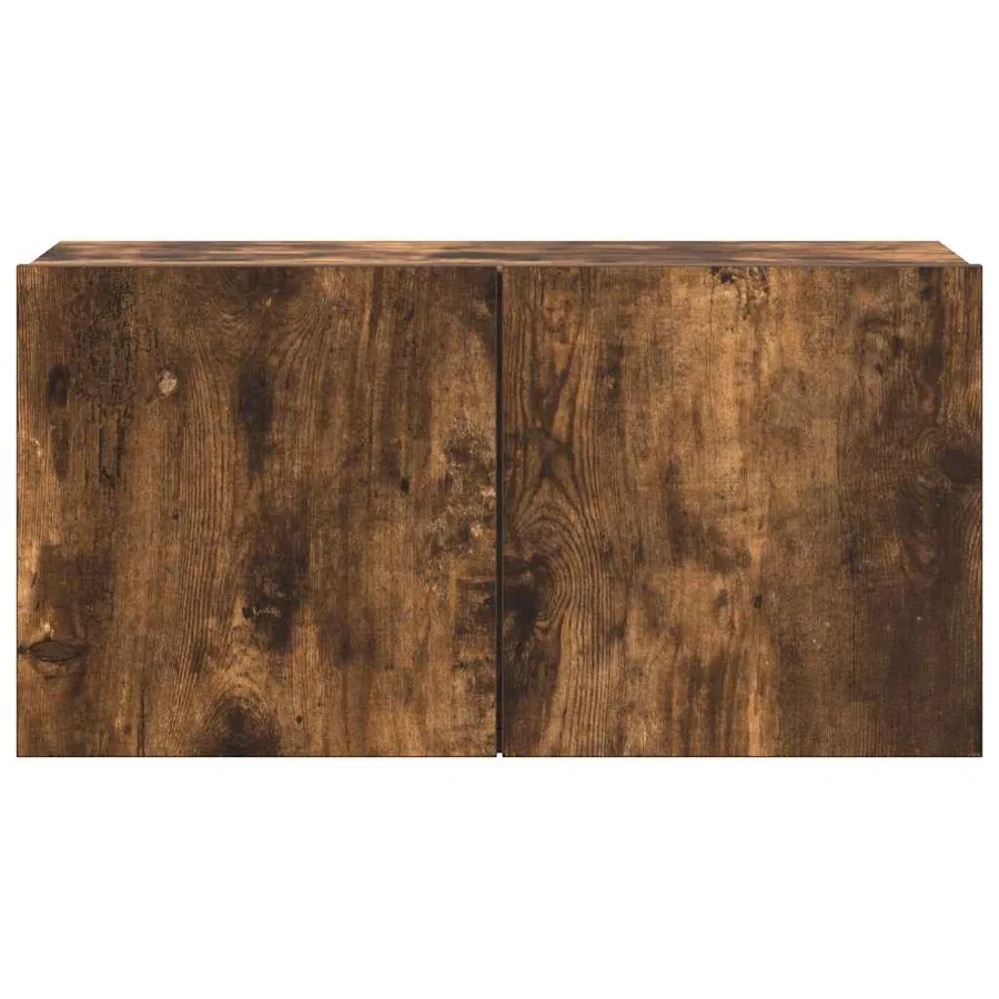 Ensemble de meubles TV 4 pcs Chêne fumé Bois d'ingénierie - 10