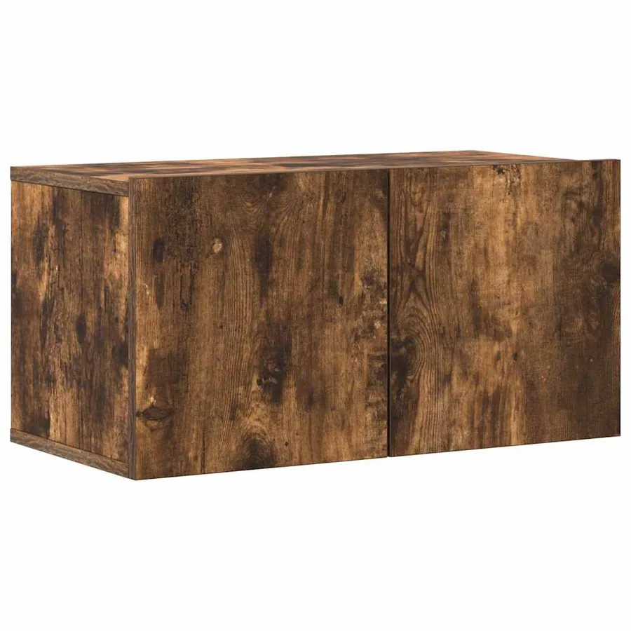 Ensemble de meubles TV 4 pcs Chêne fumé Bois d'ingénierie - 9