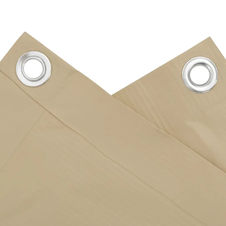 Écran de balcon Beige 75x300 cm Tissu Oxford - 5