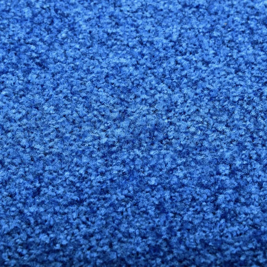 Paillasson lavable Bleu 90x120 cm - 4