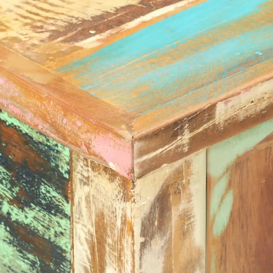 Table console 120x40x75 cm Bois solide de récupération - 5