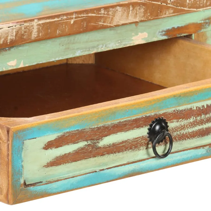 Table console 120x40x75 cm Bois solide de récupération - 6