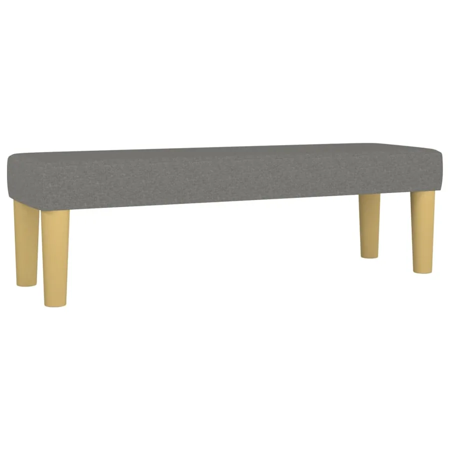 Sommier à lattes de lit avec matelas Gris foncé 200x200cm Tissu - 7