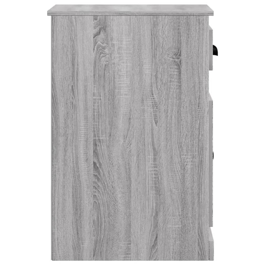 Armoire latérale avec tiroir sonoma gris 40x50x75 cm - 7